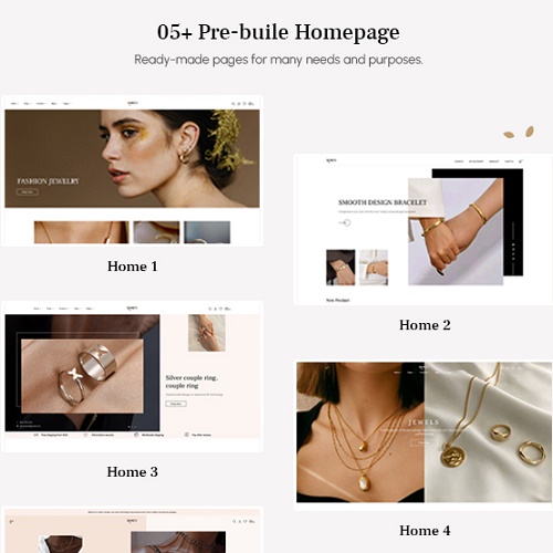 Rosey – Jewelry Store WooCommerce