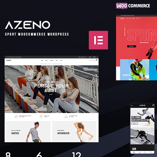 Azeno – Sport Store WooCommerce